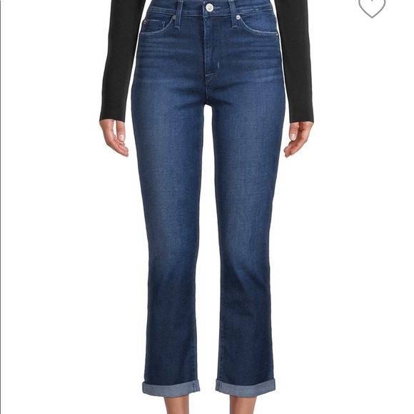 Hudson Jeans Denim - NWT Hudson Blair High Rise Straight Crop Jeans Size 29